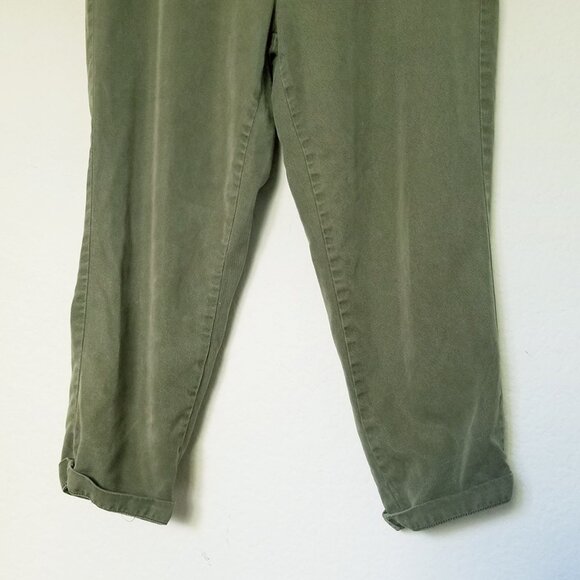 LED LUXE ESSENTIALS DENIM A Pea in the Pod Tencel Maternity Overall Olive M $117 - Picture 13 of 16